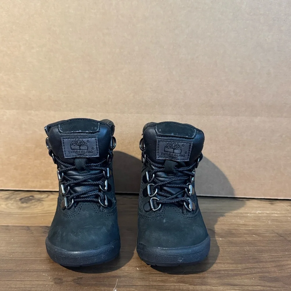 Timberland Infant 6 Inch‎ Field Boots Black Size 6.5